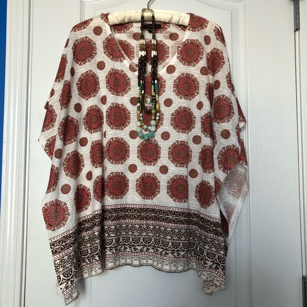 Signature Studio Boho Butterfly Sleeve Top